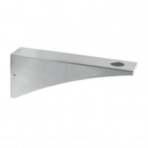 Support mural 240mm pour vasque inox