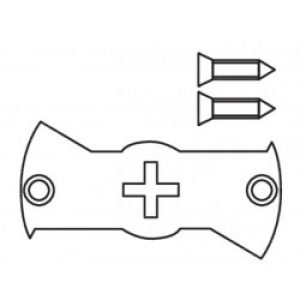 Support à plaque cruciforme pour MO5 CAME YM0156