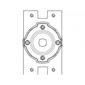 Support rapide en fer avec plaque CAME YM0159