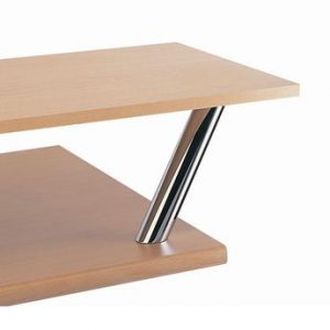 Support snack incliné platine vis chromé CSUPP009