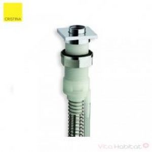 Support sur gorge avec flexible Follow Me 2m50 CHROME QUADRI – CRISTINA ONDYNA AC63351