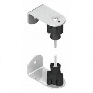 Supports haut et bas pour poignée de porte Diva XIV