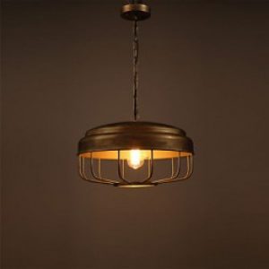 Suspension en métal à grille