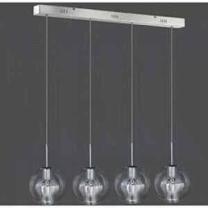 Suspension moderne en Métal à 4 lampes