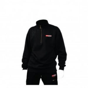 Sweatshirt col zippé noir KS Tools