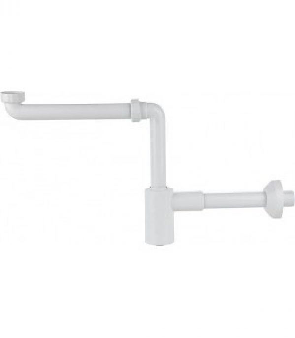 Syphon peu encombrant 11/4&Prime; X32-40 mm rosette inclus