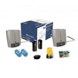 Système complet FAST70 en 24V pour portails battants jusqu&rsquo;à 2,3m par vantail CAME U1855