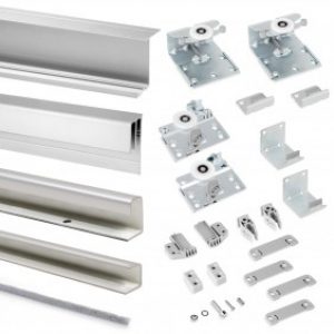 Système coulissant pour 2 portes – Neco