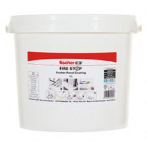 Système de panneau enduit coupe-feu pour le calfeutrement de passage de services FPC 5 litres