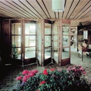 Système porte coulissante pliante Centerfold 80/H-vantail 80 kg