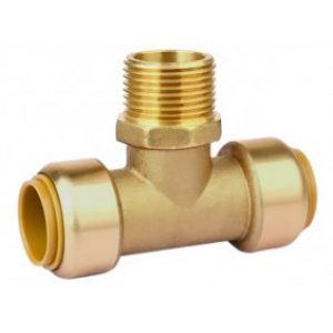 Té auto mâle – Laiton – 15×21 / 20×27 – différents diamètres – Toutub