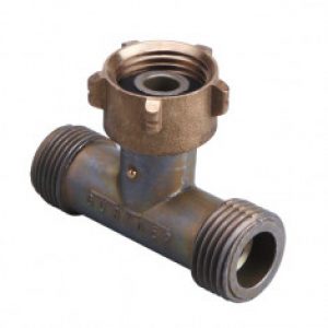 Té couplage bouteille Butane / Propane – Mâle Bouteille – Mâle 20×150