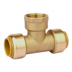 Té Femelle Laiton – auto- 15×21 / 20×27 – différents diamètres -Toutub