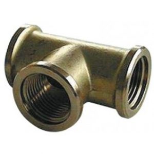 Té laiton égal femelle – à visser