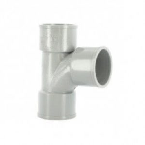 Té pied de biche PVC 87°30 Femelle Femelle DISPONIBLE en 4 MODÈLES FIRST-PLAST