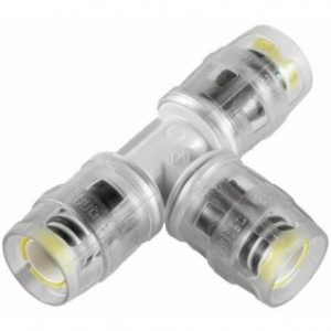 Té réduit à pousser – pour tubes multicouches – PPSU