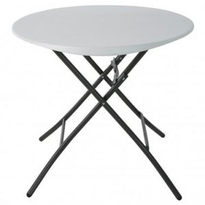 Table bistro pliante ronde LIFETIME