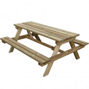 Table pique-nique BURGER FIRST 170cm