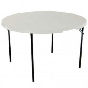 Table ronde pliable LIFETIME Ø122 cm