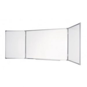 Tableau blanc magnétique – 90×120 – 240 cm – effaçable à sec – 5 faces