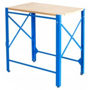 Établi de chantier – pliant 0,80 m – métal bois