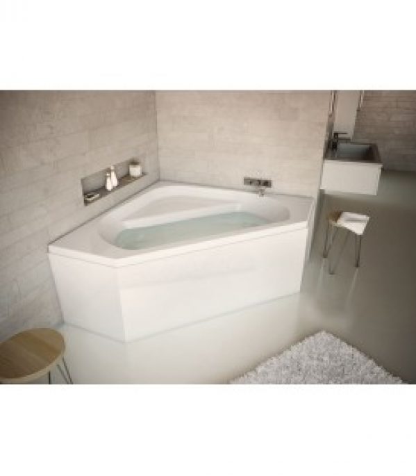 Tablier de baignoire d&rsquo;angle U Novalu Wellness