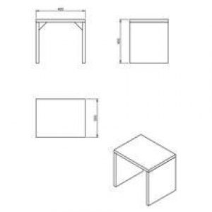 Tabouret luxe COSMIC