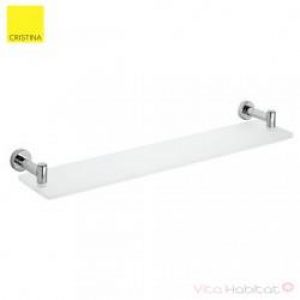 Étagère cristal  60 cm chromé GRAND HOTEL – CRISTINA ONDYNA TE11351