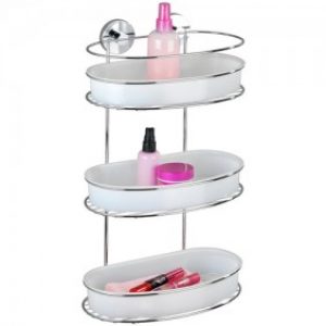 Étagère murale – Milazzo – 3 étages – Fixation Vacuum-Loc