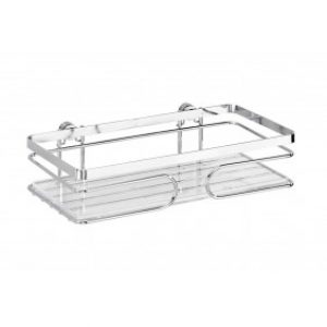 Étagère murale pour salle de bain – Rectangulaire – Acier inox