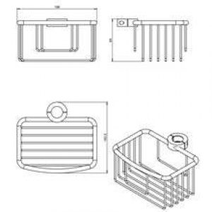Étagère panière architecte COSMIC