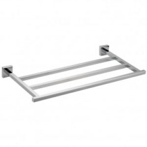 Étagère porte-serviettes chromé QUATTRO