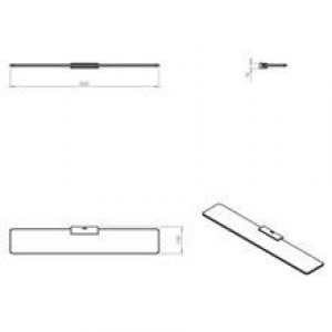 Étagère tablette en verre XL project COSMIC