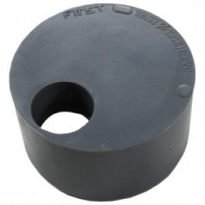 Tampon de réduction PVC Mâle Ø100 Femelle Ø32 ou Ø40 ou Ø50 ou Ø63 ou Ø75 ou Ø80 First Plast