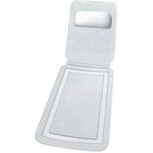 Tapis de bain antidérapant confort avec appui tête 125 x 36 cm