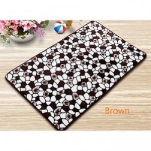 Tapis de bain en microfibre en Polyester ( 60 x 90 cm )