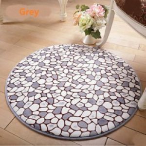 Tapis de bain en microfibre et polyester ( 100 x 100 cm )