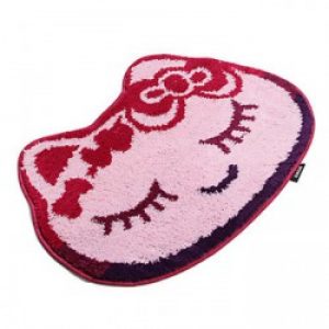 Tapis de bain en microfibre et polyester ( 50 x 86 cm )