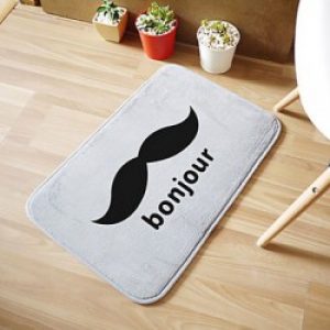 Tapis de bain moderne mousse à  mémoire de ( 40 x 60 cm )