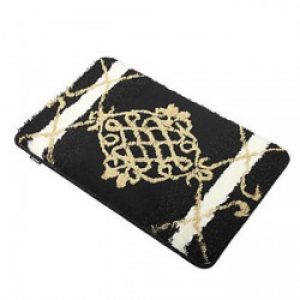 Tapis de bain traditionnel en métissage polyester et Coton