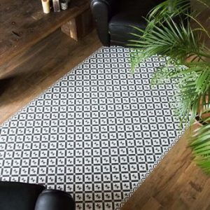 Tapis en vinyle – ETOILE Gris