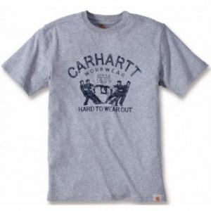 Tee-shirt HTWO – logo vintage – 100% coton