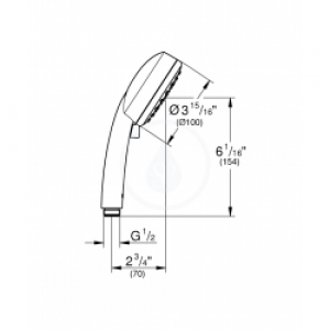Tempesta Cosmopolitan 100 Douchette 2 jets…