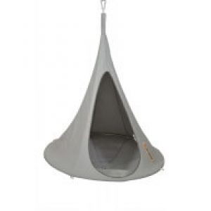 Tente suspendue Ø120 cm Cacoon Bonsaï – Gris