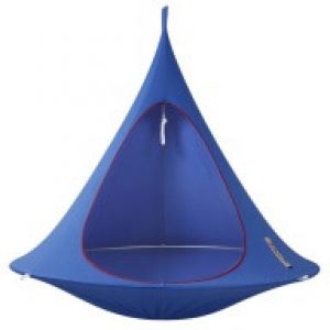 Tente suspendue Ø180 cm Cacoon Double – Bleu