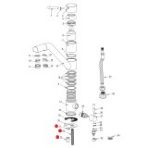 Tige filetée pour eau filtrée robinet…