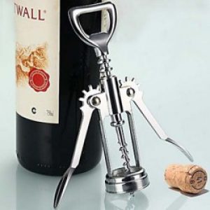 Tire-bouchon de style moderne en acier inoxydable