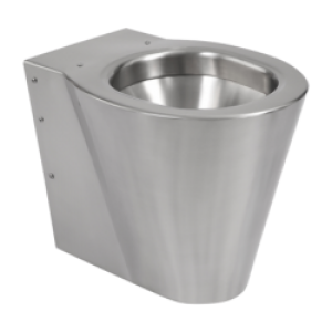Toilette au sol en acier inoxydable (SLWN 03)