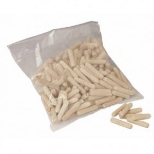 Tourillons rayés en hêtre