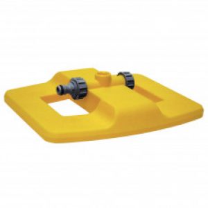 Traîneau polypropylène embase 27x24cm raccord par bague – filetage 1/2&Prime;